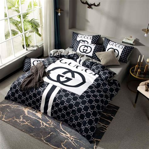 gucci king size bed spread set|Amazon.com: Gucci Comforter Set.